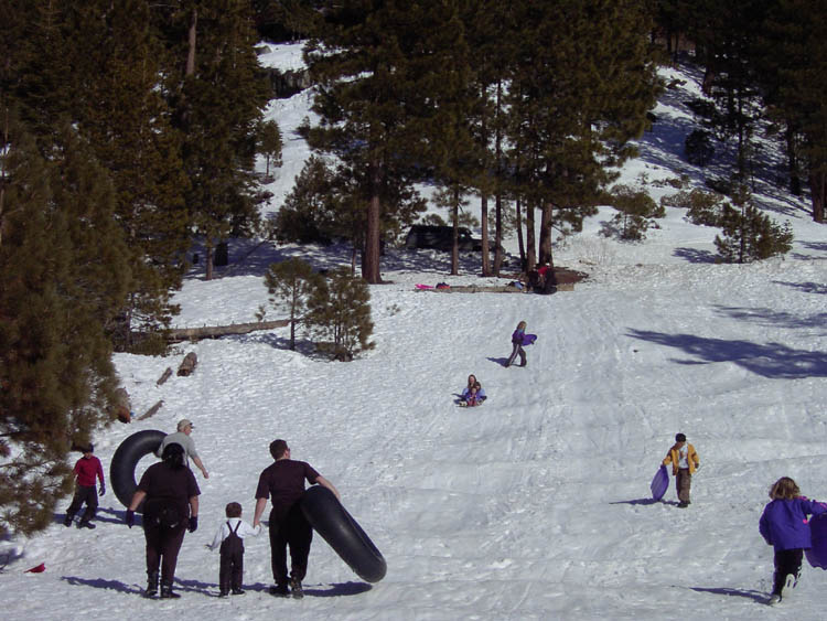 Lake Tahoe Sledding Hills Keller Drive